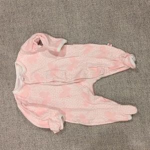 Magnetic pajamas, pink, newborn